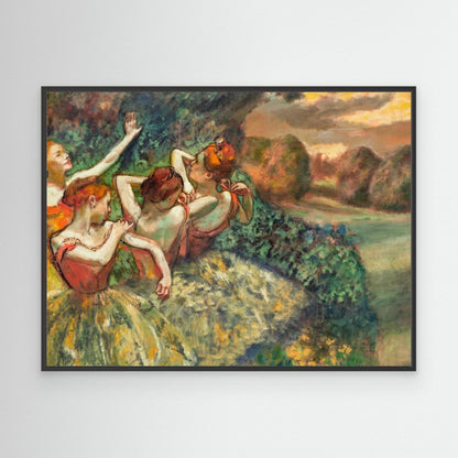 Four Dancers by Pictufy