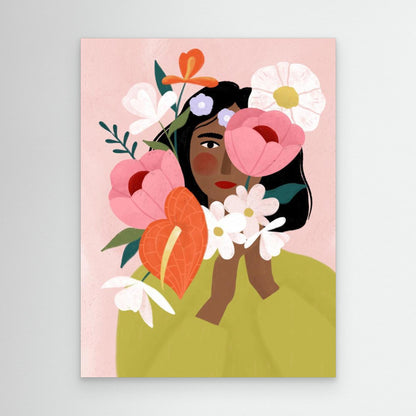 Flower Lady by Bea Müller