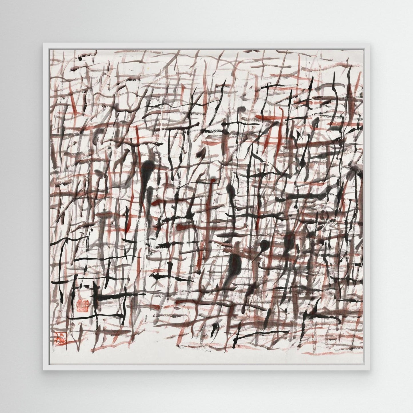 Whispers of the Grid - Canvas Print