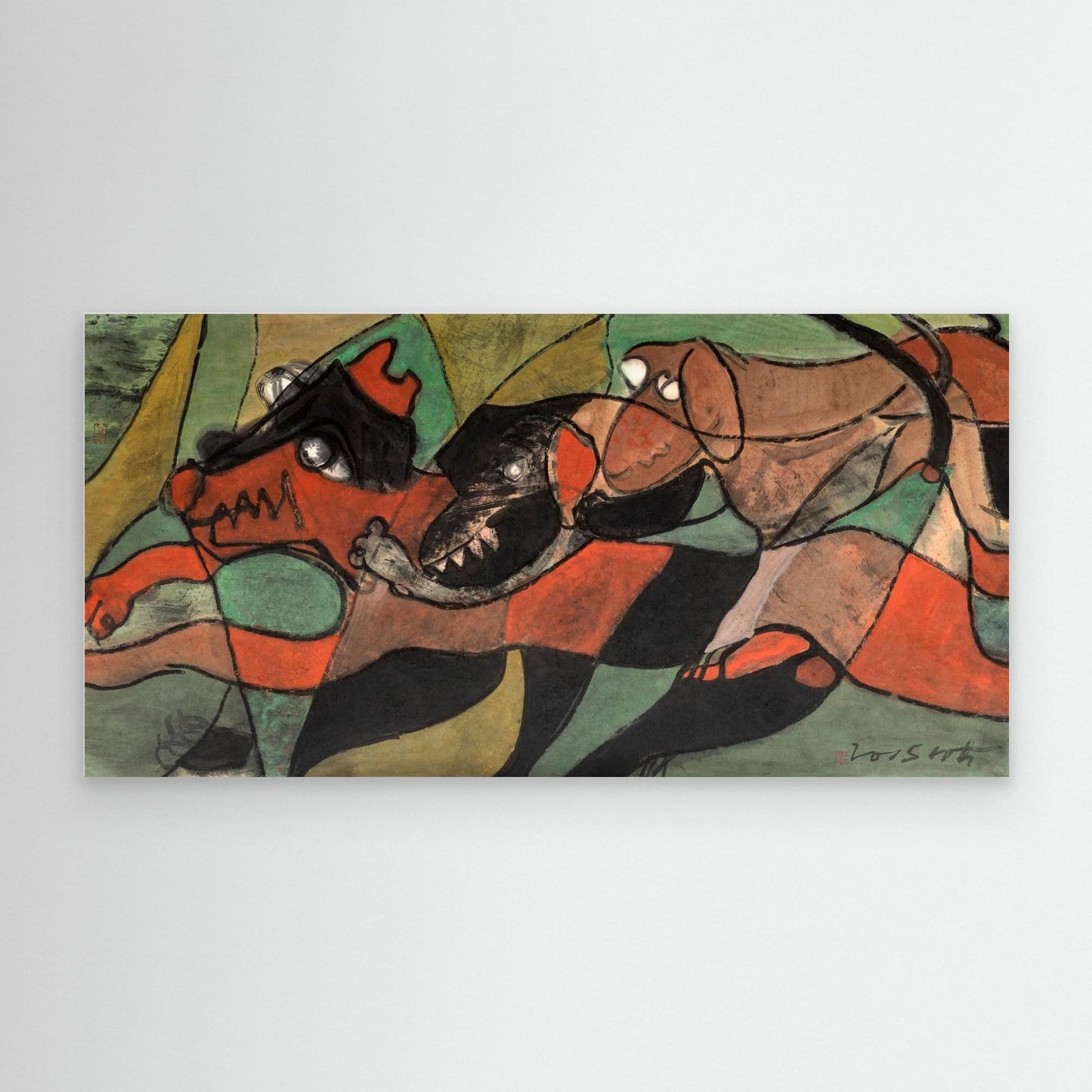 Prowlers at Dusk - Canvas Print