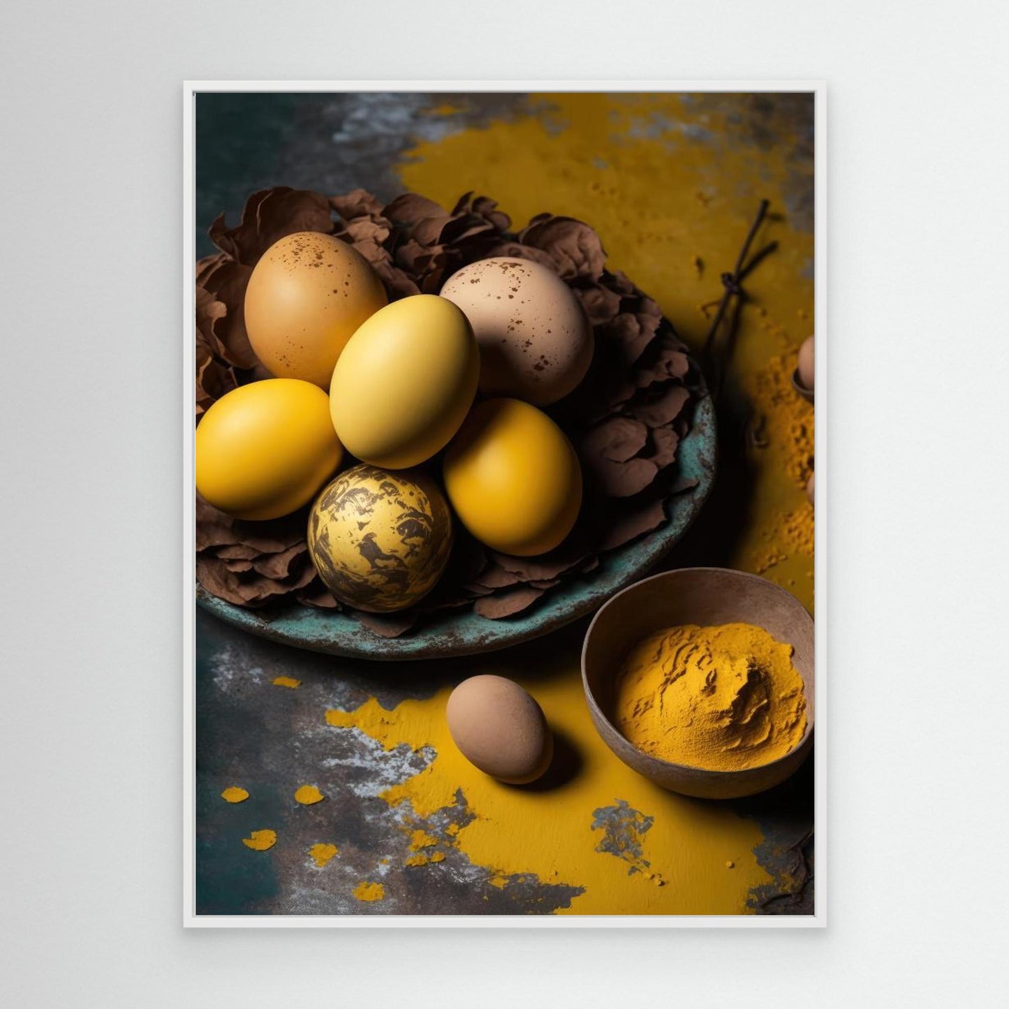 Yellow Eggs by Treechild