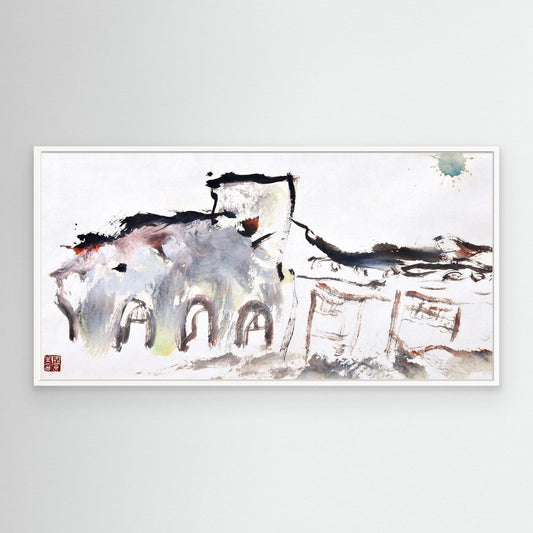 Sun-Drenched Ruins - Canvas Print