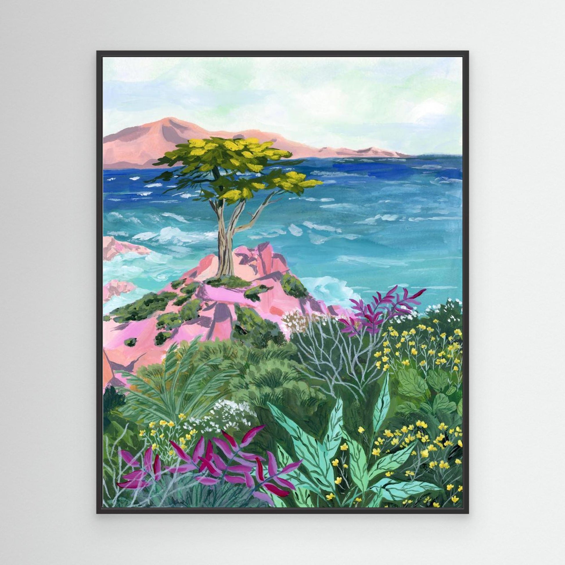 Lone Cypress by Sarah Gesek