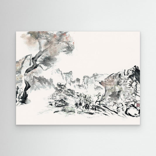 Whispers Beyond the Ridge - Canvas Print