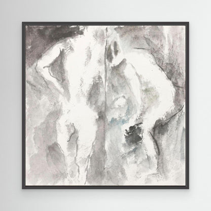 October Reflections on the Clear River - Canvas Print