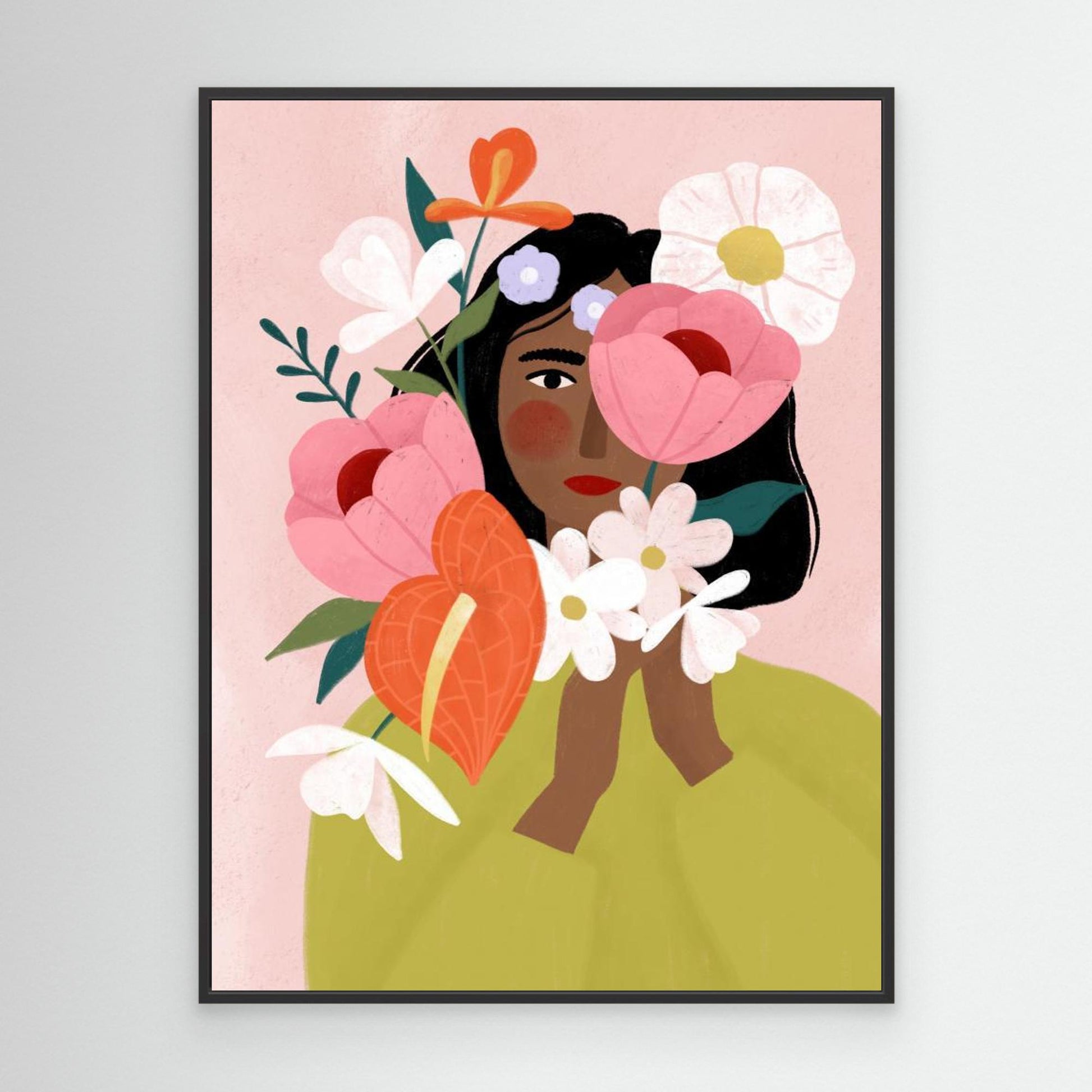 Flower Lady by Bea Müller