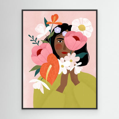 Flower Lady by Bea Müller