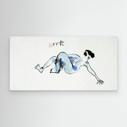 Still Blue - Canvas Print